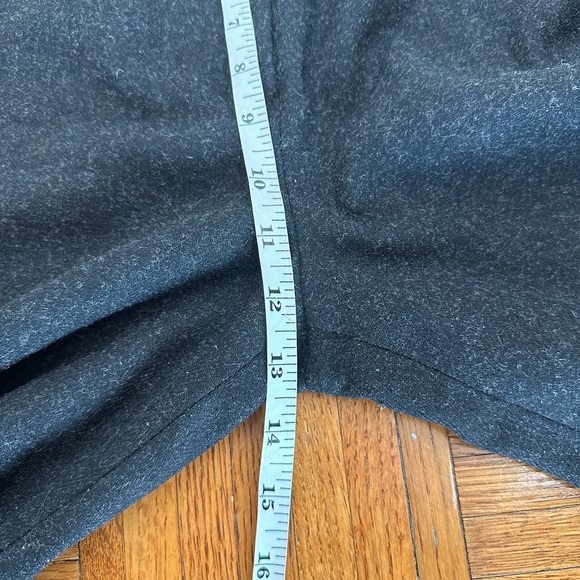7115 by Szeki Charcoal Wool Cropped Trouser Size Small - Picture 8 of 14